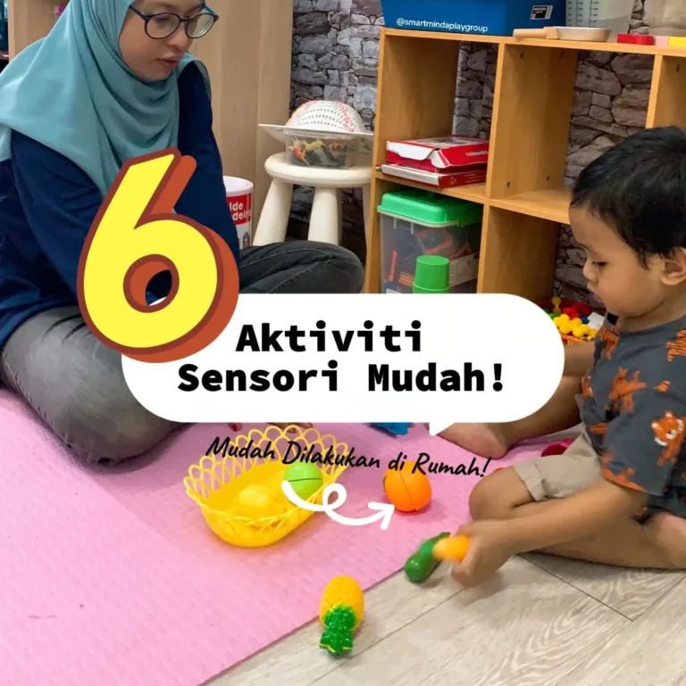 6 Aktiviti Sensori Mudah untuk Anak Autism di Rumah